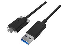 203800-0026 Molex USB 3.0, Male USB C to Male USB A, 1m