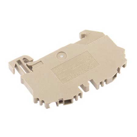 763-7404 RS Pro Standard DIN Rail Terminal, ZRK Series , 2.5mm², 600 V, 27A, Spring Termination, Grey, Single Level