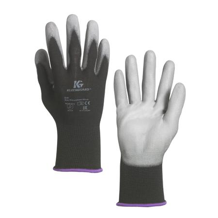 38727 Kimberly Clark G40 Black Nylon Abrasion Resistant, Cut Resistant Gloves, Size 8, Medium, Polyurethane Coating