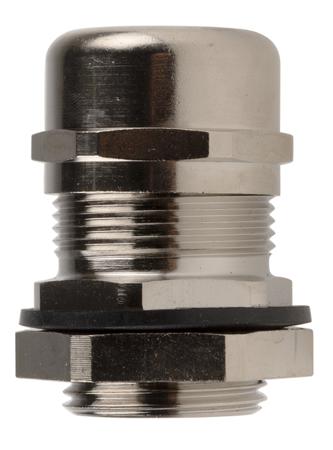 MNPT3/4 NC080 Alpha Wire FIT Wire Management Series Metallic Metal Cable Gland, NPT 3/4in Thread, 13mm min., 18mm max., IP66, IP68