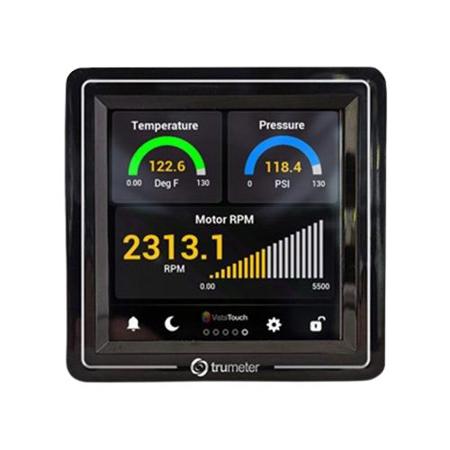 VT-PROC-LV Trumeter VT-PROC Graphic Process Meter for Pressure, Temperature,  89.3 mm  x 74 mm