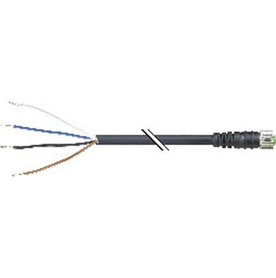 X67CA0P30-0500 B&R Right Angle Female 4 way M8 to Unterminated Actuator/Sensor Cable, 50m