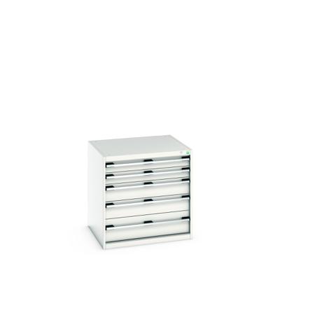 40028011-16V Bott 5 Cabinet, Steel, 800mm x 750mm x 800mm, Light Grey