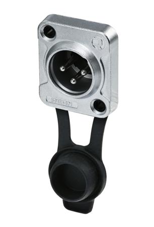 RRX3M-Z-001-0 REAN Products Socket Mount XLR Connector, Male, IP65, 3 Way