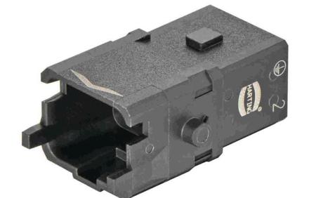 09100033206 HARTING Heavy Duty Power Connector Insert, 16A, Male, Han 1A Series, 3 Contacts