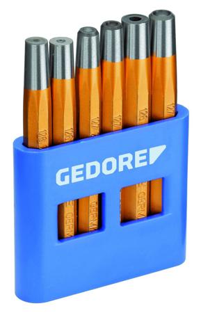 8773600 Gedore Clear Varnish Set Rivet Tool, 6 pieces