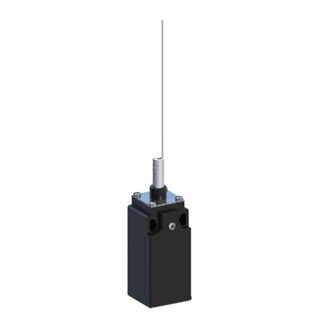 136-236 RS PRO Multidirectional Stainless Steel Spring Actuator Limit Switch, 1NO/1NC, IP65, Thermoplastic Housing, 400V ac