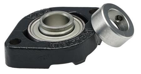 FLCTE20-XL 2 Hole Flanged Bearing Unit, , 20mm ID