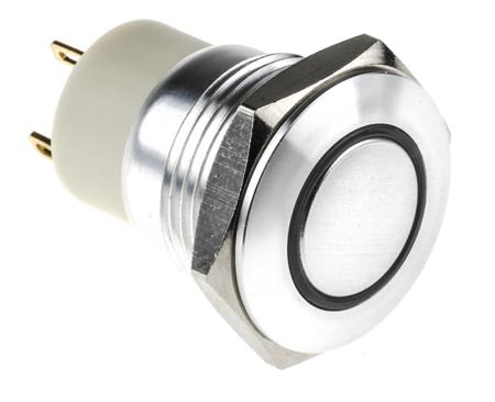 175-9647 Round Button with Ring + Red&Green Dual