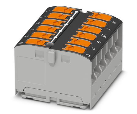 1019576 Phoenix Contact Distribution Block, 12 Way