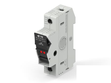 1SNF100024R0000 TE Connectivity 30A Fuse Holder for 10 x 38mm Fuse, 1P, 600V