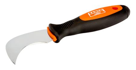 2488 Bahco  Curved, Fixed Knife, 110g