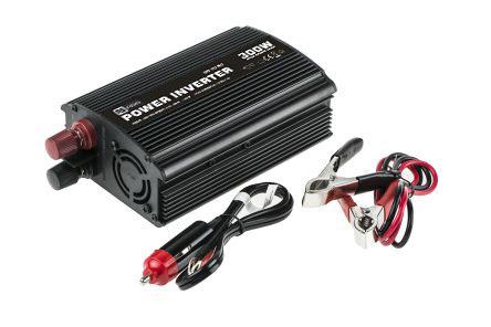 816-0028 RS PRO Modified Sine Wave 300W Power Inverter, 24V dc Input, 230V ac Output