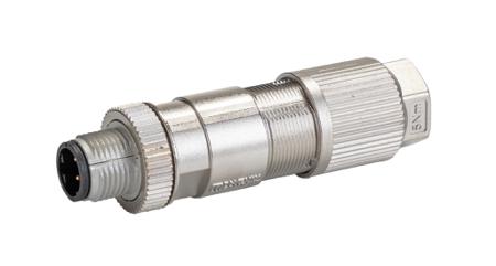 1411068 Phoenix Contact Circular Connector, 4 Contacts, M12 Connector, Plug, Male, IP65, IP67, SACC-M12MSD-4QO SH PN Series