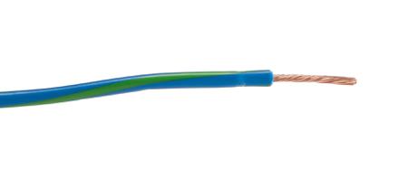 4512242S Lapp X05V-K Power Cable, 1 Cores, 0.75 mm², Unscreened, 250m, Blue/Green PVC Sheath, 18