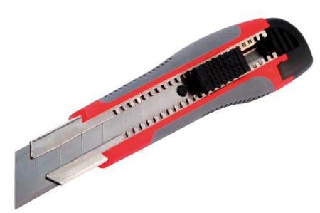 378-27 SAM Retractable 25mm Snap-off Safety Knife