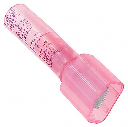 19164-0015 Molex Perma-Seal 19164 Red Insulated Male Spade Connector, Tab, 6.35 x 0.81mm Tab Size, 0.25mm² to 1.5mm²