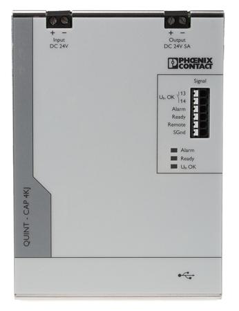2320539 Phoenix Contact Buffer Module, QUINT4-CAP/24DC/5/4KJ Series