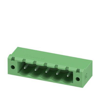 1924114 Phoenix Contact Straight Solder PCB Header, 5 Contact(s), 5.08 mm Pitch, 1 Row, Shrouded