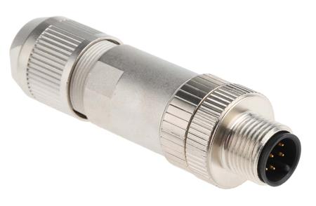1543236 Phoenix Contact Circular Connector, 8 Contacts, Cable, M12 Connector, Plug, Male, IP67, SACC-M12MS-8Q SH Series