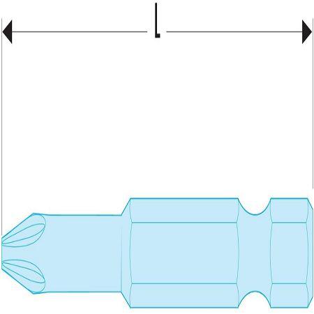 ED-661 Facom Screwdriver Bit, PZ1