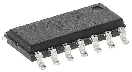 MCP4922-E-SL Microchip MCP4922-E/SL, 2-channel 12 bit Serial DAC, 14-Pin SOIC