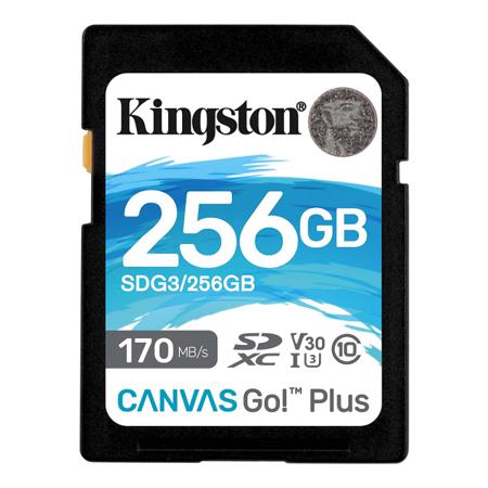 SDG3-256GB Kingston 256 GB SDXC SD Card