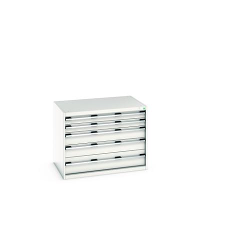 40029009-16V Bott 5 Cabinet, Steel, 800mm x 750mm x 1050mm, Light Grey