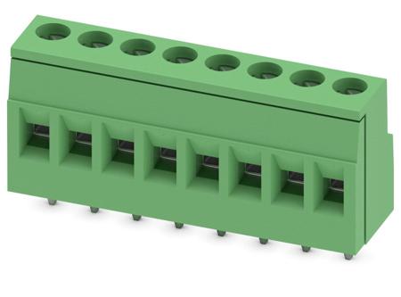 1730450 Phoenix Contact MKDS 2.5/ 8-5.08 Series PCB Terminal Block, 8-Contact, 5.08mm Pitch, Through Hole Mount, Screw