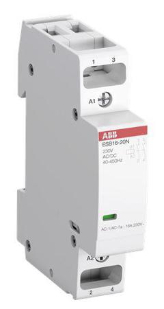 1SBE121111R1420 ABB ESB20-20N-14 2 Pole Safety Installation Contactor - 20 A, 12 V Coil, 2NO, 4.6 kW