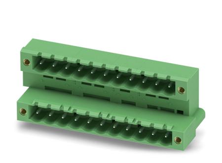 1842458 Phoenix Contact, 5.08mm Pitch, MDSTB 2.5/11-GF-5.08, 11 Way, Pluggable Terminal Block, Header, Solder Termination,