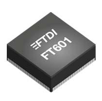 FT601Q-B-T FTDI Chip , USB Bridge IC, 2-Channel, 480 Mbps, 5Gbit/s, USB 2.0, USB 3.0, 3.3 V, 76-Pin QFN