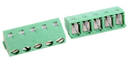 1729157 Phoenix Contact MKDSN 1.5/5-5.08 Series PCB Terminal Block, 5.08mm Pitch, Through Hole Mount, Solder Termination