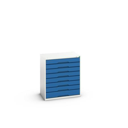 16925133.11 Bott 8 Cabinet, Steel, 900mm x 800mm x 550mm, Blue, Light Grey