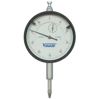 241101 Vogel Metric Dial Indicator, 0 → 10 mm Measurement Range, 0.01 mm Resolution