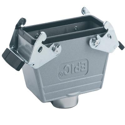 70040200 Lapp H-B 10 Heavy Duty Power Connector Hood, 1 Contacts, PG 21 Thread