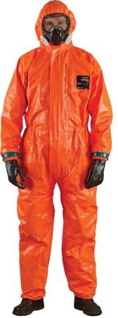 OR47T-00111-04 Ansell Orange Coverall, EN 1073-2, EN 1149-5, EN 14126, L