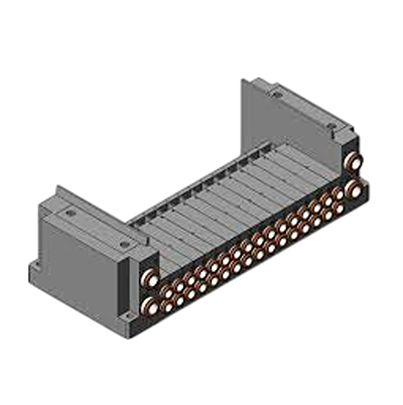 SS5Y3-10S0-16B-C6-NA SMC SY3000 series 16 station One-Touch Fitting 6 mm Manifold Base for use with Valve,