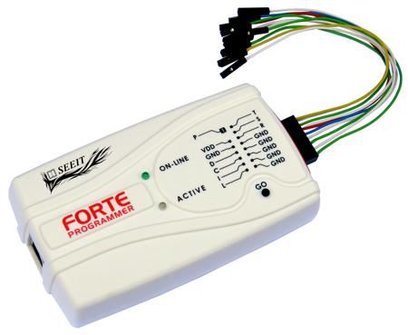 FORTE Seeit , Microcontroller Programmer for AVR, MSP and STM Microcontrollers, PIC