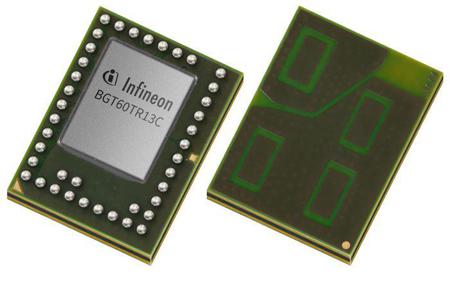BGT60TR13CE6327XUMA1 Infineon  RF Receiver, 40-Pin PG-VF2BGA-40