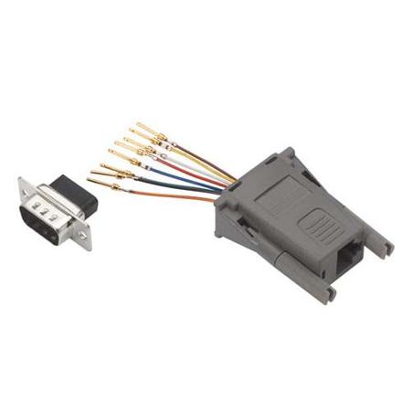 REC098M L-Com D Sub Adapter Male 9 Way D-Sub to Male