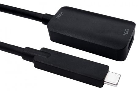 286-3716 RS PRO USB 3.1, Male USB C to Female USB C, 10Gbps, 5m