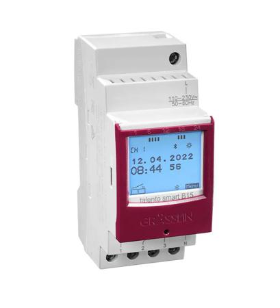 43-02-0001-1 1 Channel Digital DIN Rail Time Switch Measures Days, Hours, Minutes, Seconds, 110 → 230 V ac