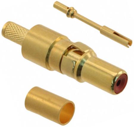 09692825230 HARTING, D-Sub Mixed Series, Male Crimp D-Sub Connector Coaxial Contact, Gold Coaxial, 30 AWG → 24 AWG