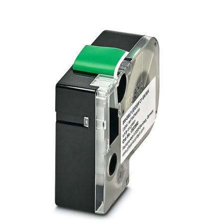 0803954 Phoenix Contact MM-EMLF White on Green Label Printer Tape, 8m Label Length