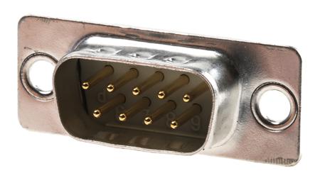 09670095654 HARTING D-Sub Standard 9 Way Through Hole D-sub Connector Plug, 2.74mm Pitch