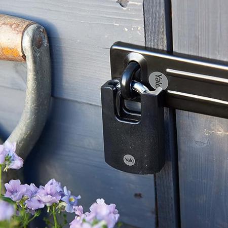 Y121B-40-125-1 Yale Padlock Weatherproof Steel Padlock, 5mm Shackle