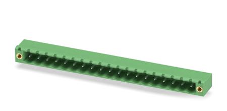 1776676 Phoenix Contact, 5.08mm Pitch, MSTB 2.5/19-GF-5.08, 19 Way, Pluggable Terminal Block, Header, Solder Termination,
