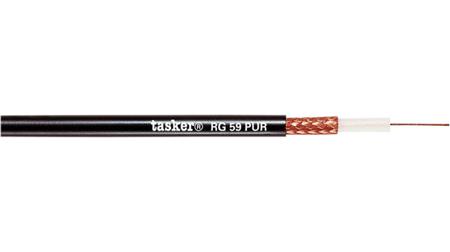 RG 59 PUR Tasker RG Series, 100 m, RG59 Coaxial 75 Ω