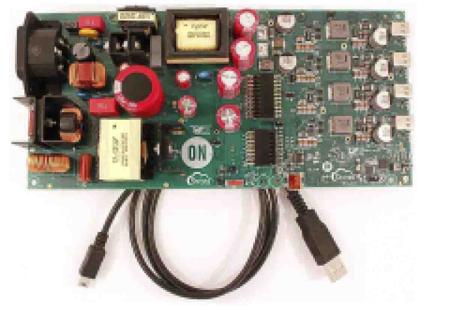 STR-USBC-4PORT-200W-EVK onsemi USB AC-DC 4-Port 200W Source FUSB252, FUSB307, NCP1399 Evaluation Board for FUSB252UMX, FUSB307BMPX,